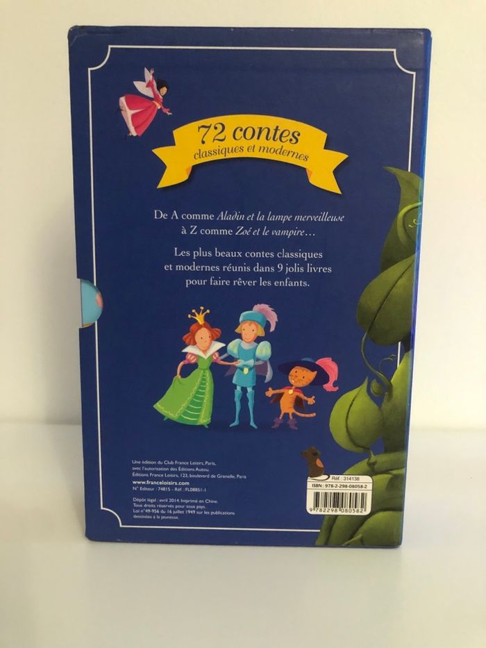 Coffret « Mes plus beaux contes de A à Z » - photo numéro 2