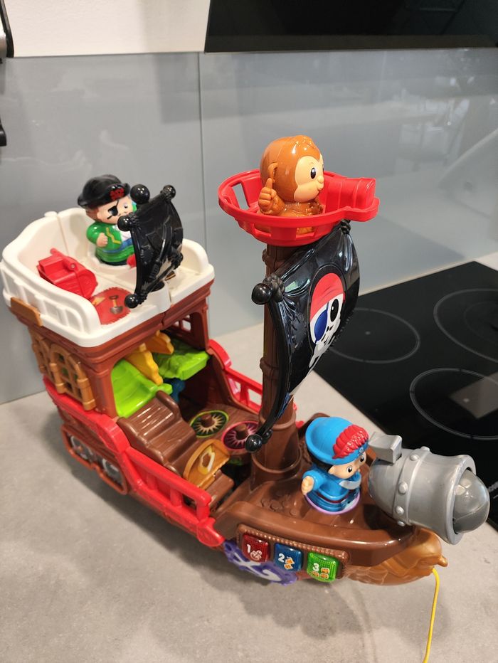 Bateau Pirate VTech Tut Tut Copains – Très bon état - photo numéro 2