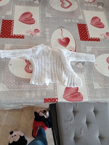 Gilet fait au crochet