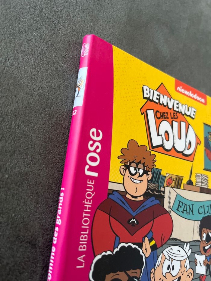 Livre bibliothèque rose bienvenue chez les loud tome 22 - photo numéro 2