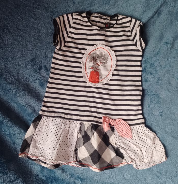 Robe à rayures