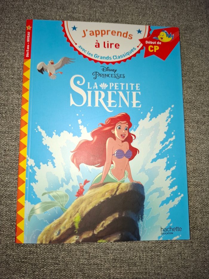 Lot de 2 livres Disney J'apprends à lire : La reine des neiges et La petite sirène - photo numéro 2