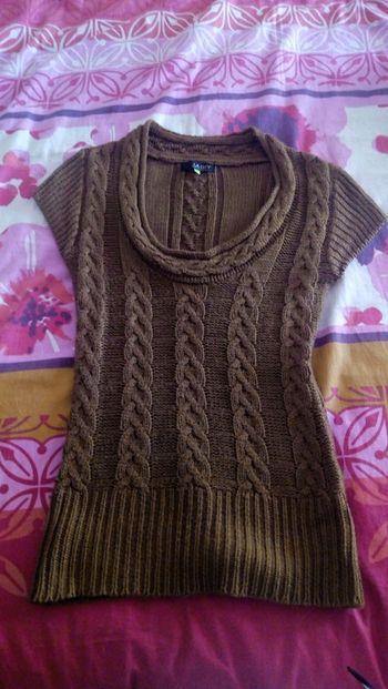 Pull torsadé manches courtes La city