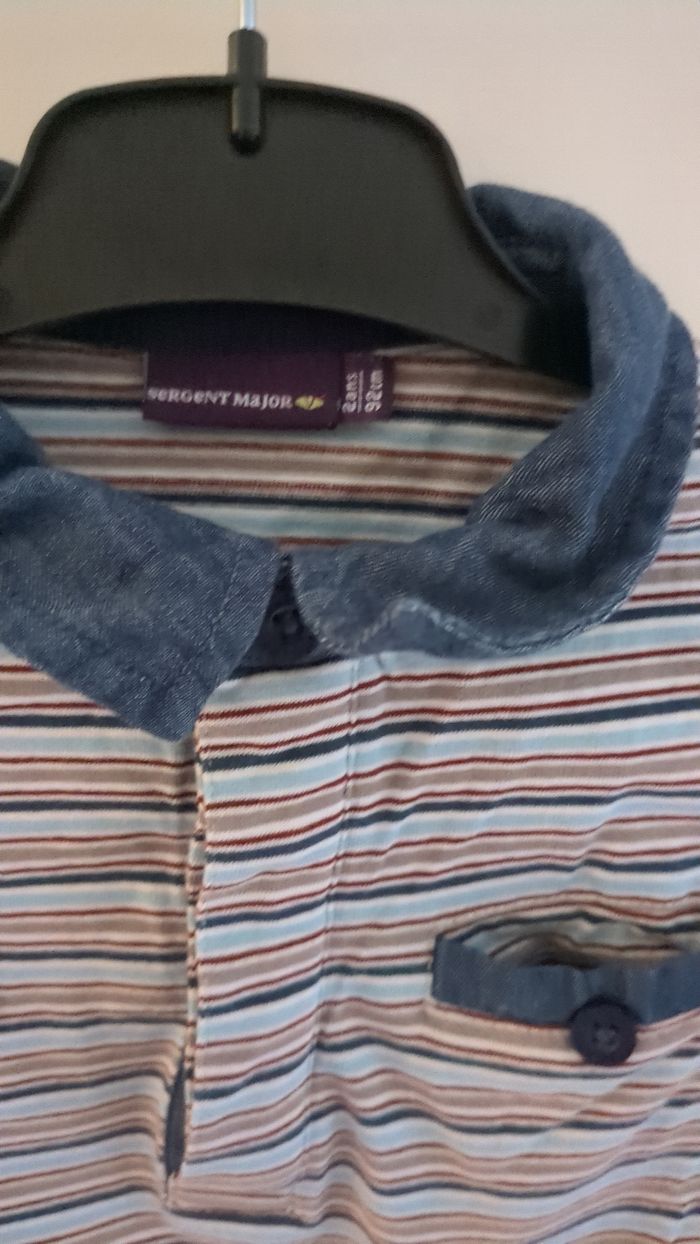 Polo manches longues Sergent Major 2 ans - photo numéro 3