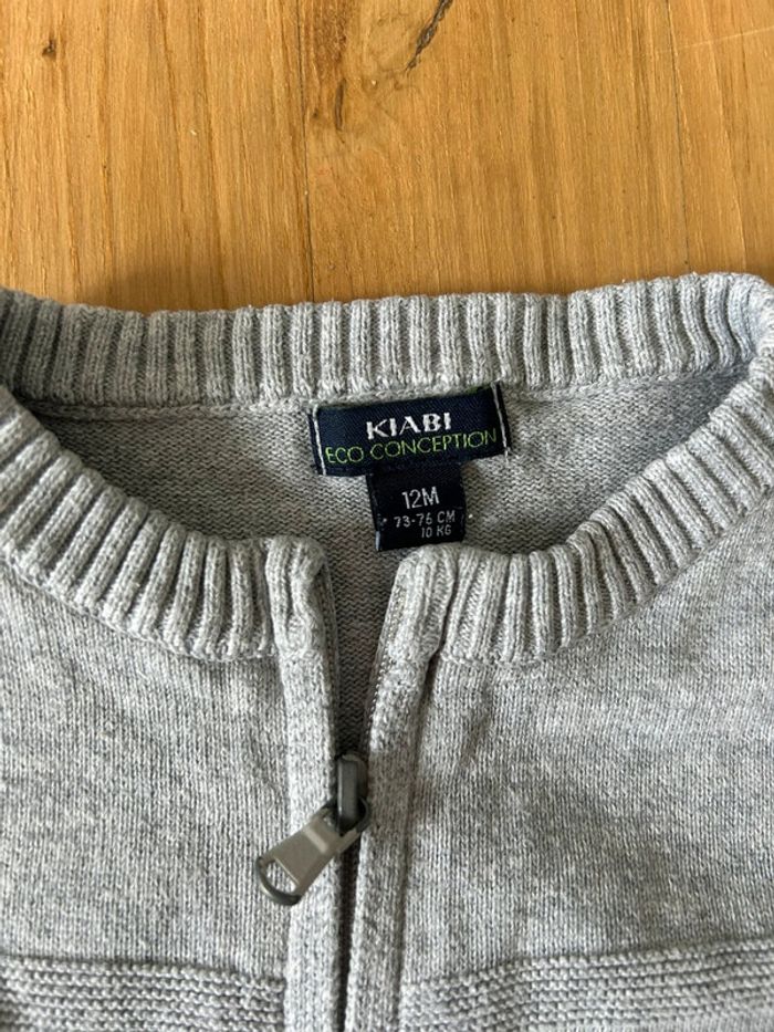 Gilet garçon 12 mois - photo numéro 2