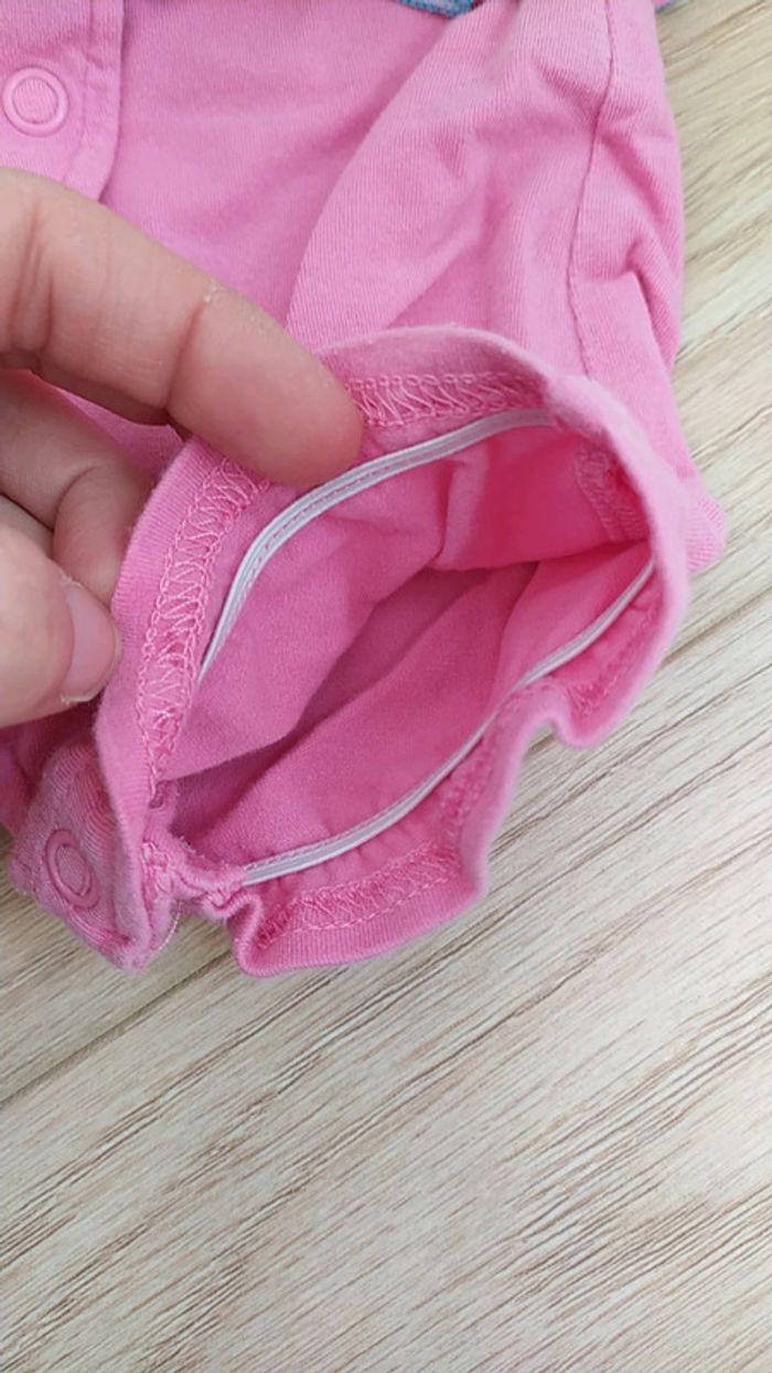 Combinaison barboteuse rose été 3 mois - photo numéro 8