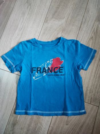 Tee-shirt garçon UEFA Euro 2016 4 ans (78)