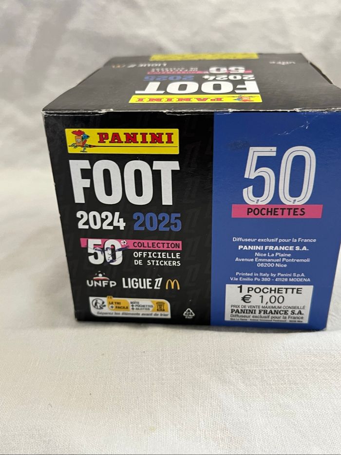 Box Panini stickers Foot 50 collection 2024/2025 - photo numéro 8