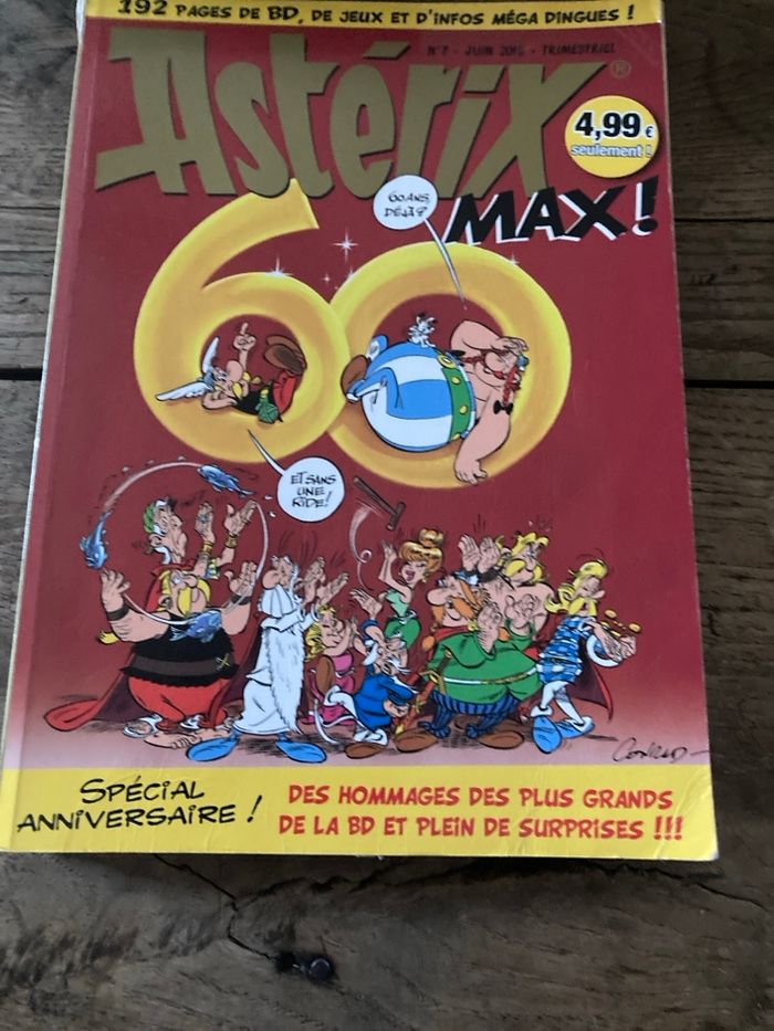 Livre Astérix Max