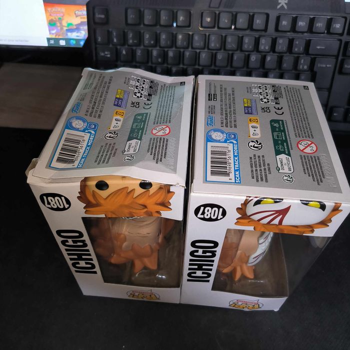 Lot 2 Figurines Funko Pop / Ichigo 1087 / Bleach / Funko Spécial édition (1 Chase + 1Normal) - photo numéro 7