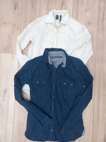 Lot 2 chemisiers en taille S