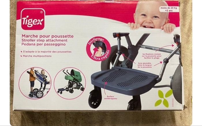 Tigex marche pour poussette neuve