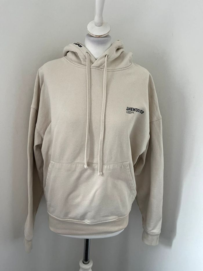 Sweat à capuche beige The Kooples S