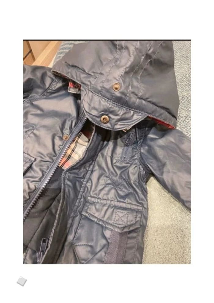 Manteau neuf type parka à capuche neuve - 68 cm - photo numéro 8