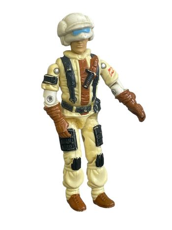 Figurine Gi Joe Blizzard V1 Hasbro 1988 avec son casque