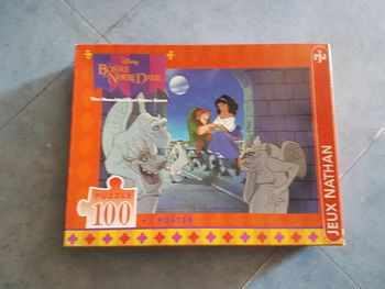 Puzzle 100 pièces Le bossu de Notre Dame