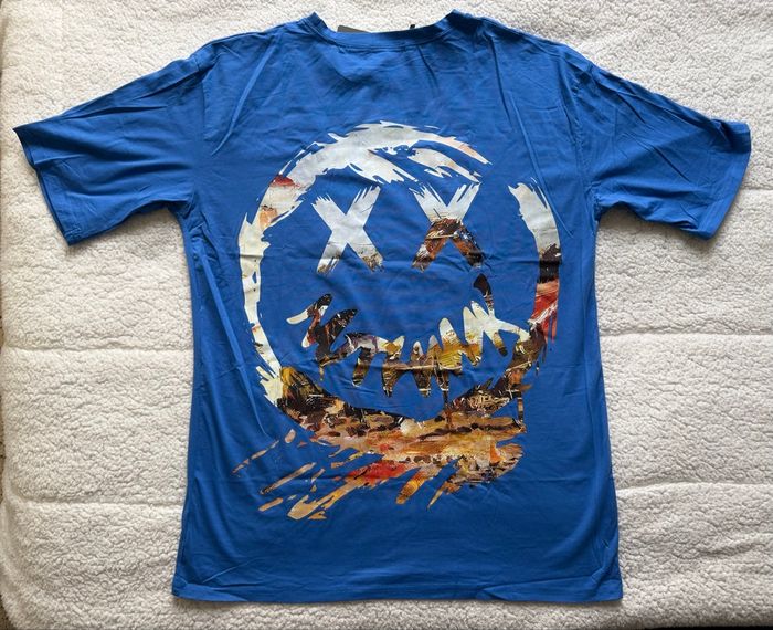 T-shirt imprimé, bleu roi, Vanessa nucci, Taille M/L - photo numéro 1
