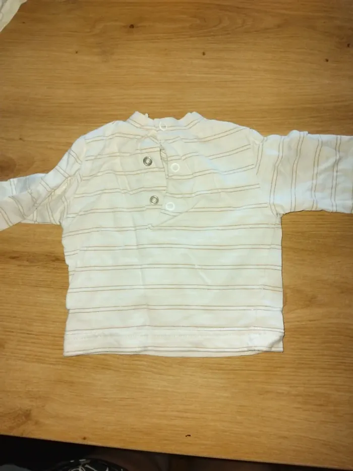 Lots 3 T-shirt manche longue taille 3 mois - photo numéro 5