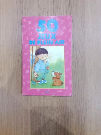 Livre 50 jeux de plein air