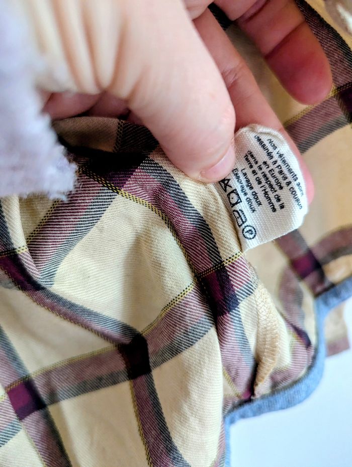 Chemise à carreaux loir paris 36 mois - photo numéro 5