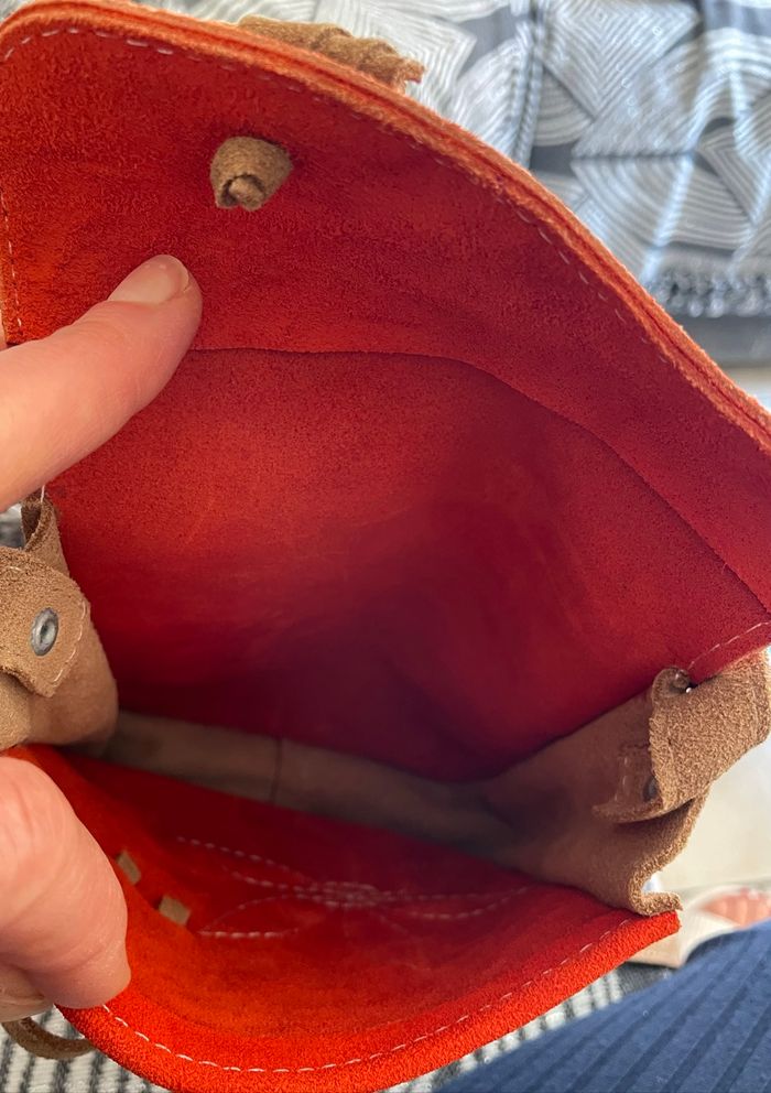 Sac Bandoulière imitation daim Artisanale Guadeloupe - photo numéro 6