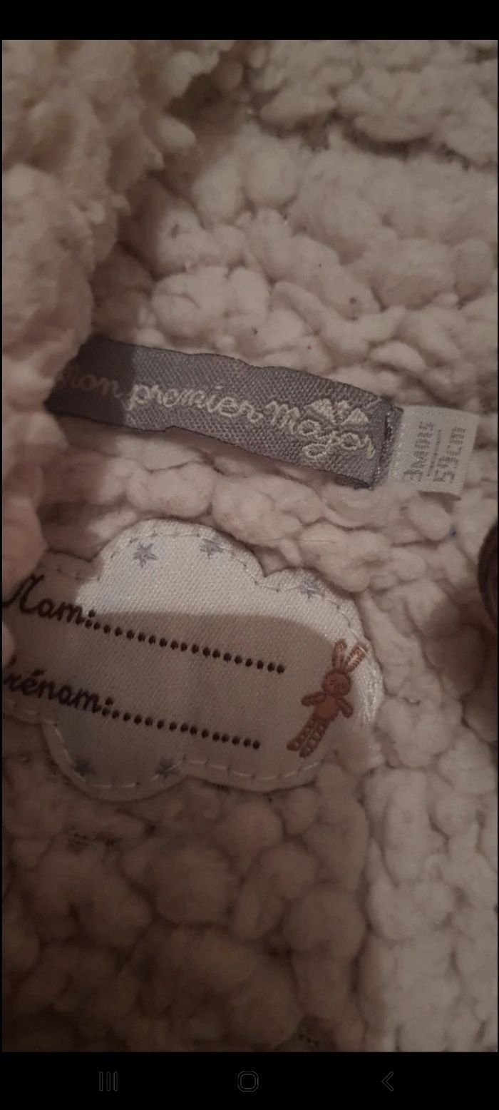 Combinaison bébé de 3 à 6 mois, en très bon état - photo numéro 4