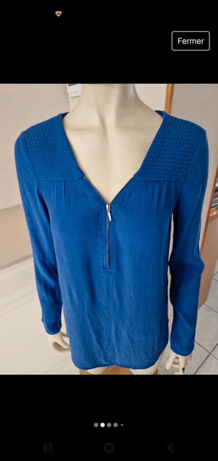 Blouse bleu pétrole 💙 - photo numéro 2