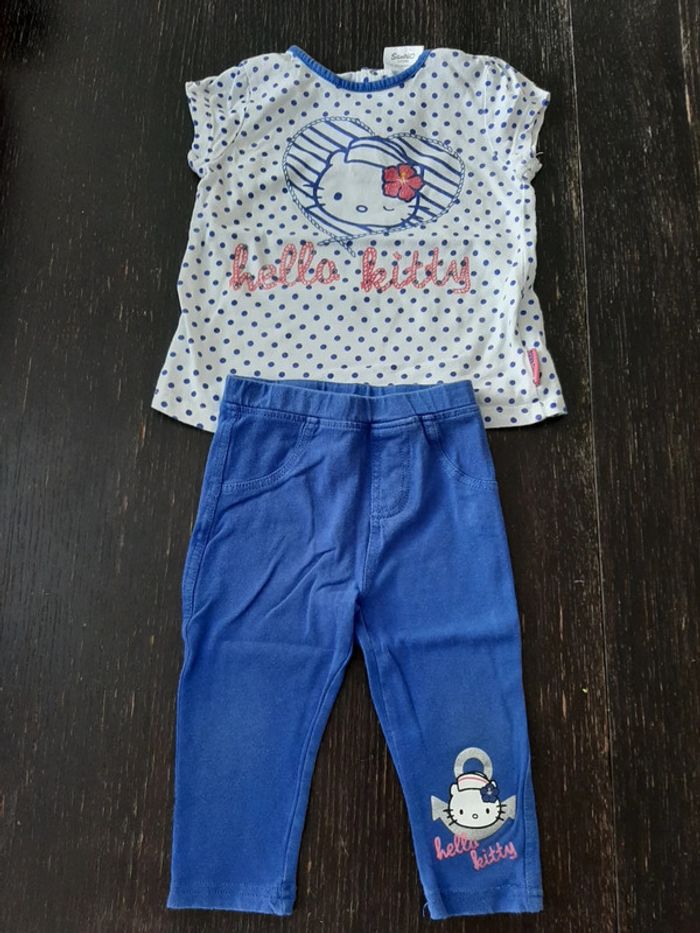 Ensemble hello kitty 18mois