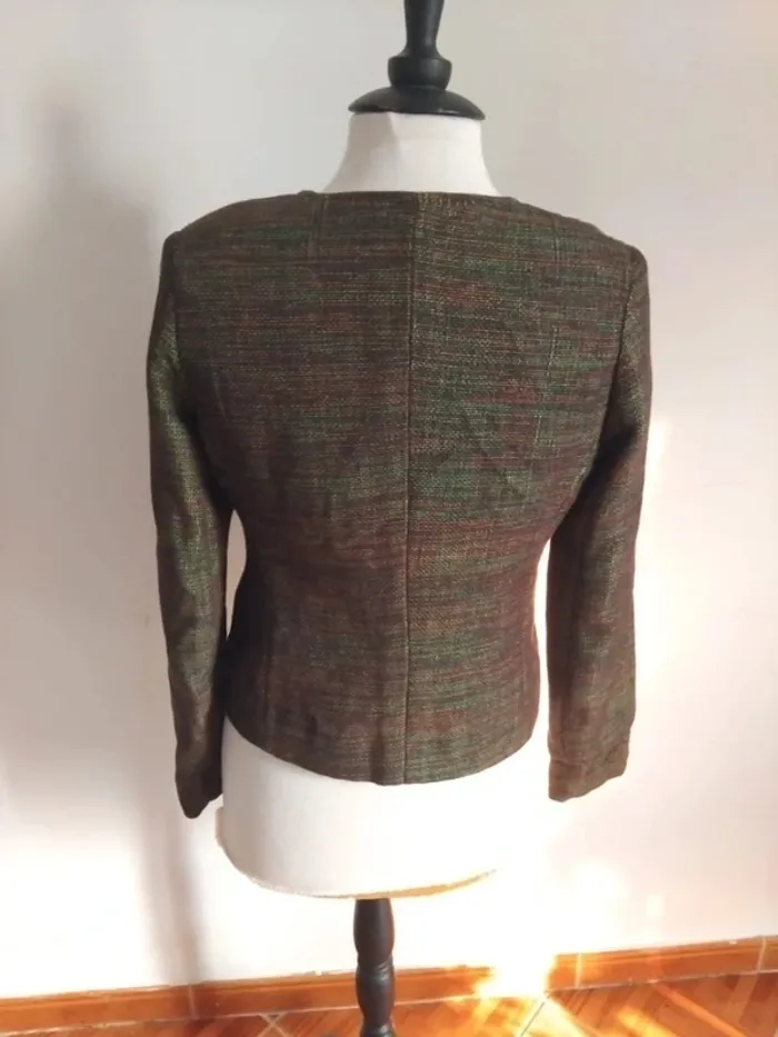 Blazer chic vintage Burberry t38 100%laine - photo numéro 10