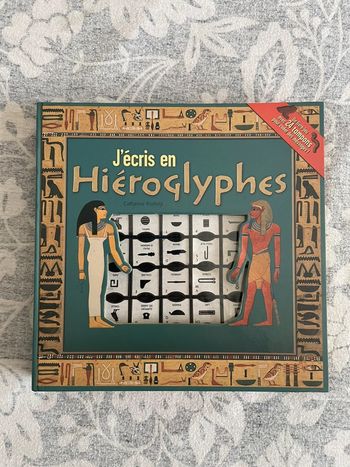 J’écris en hiéroglyphes