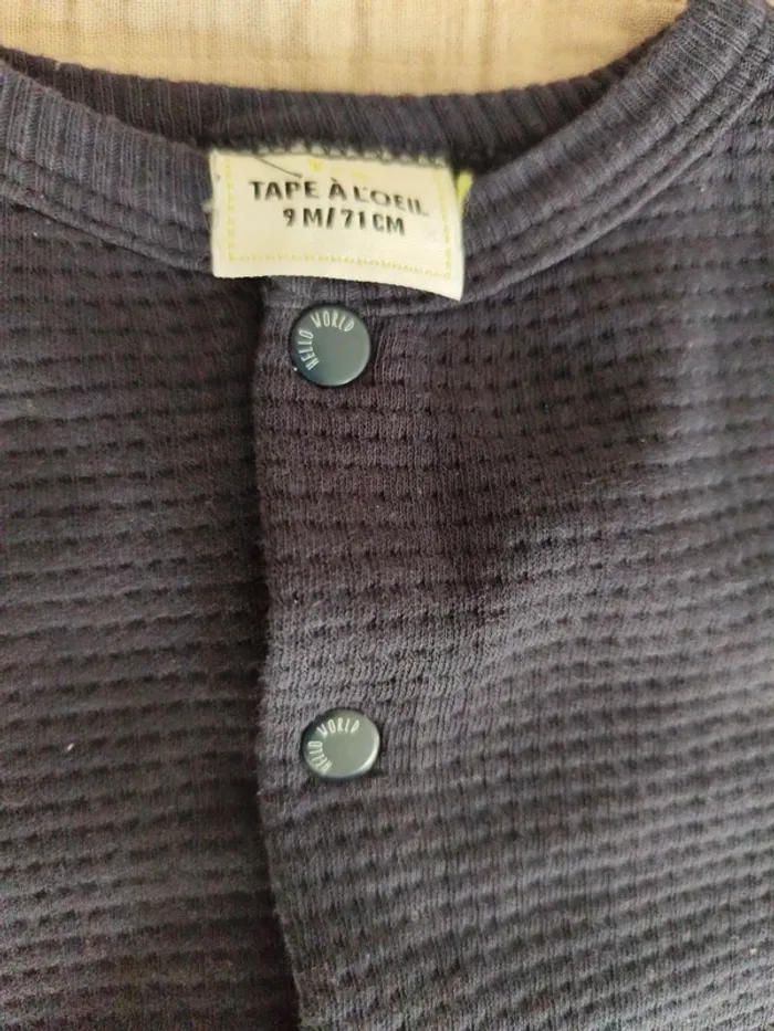 Gilet 9mois/71cm TAO - photo numéro 3