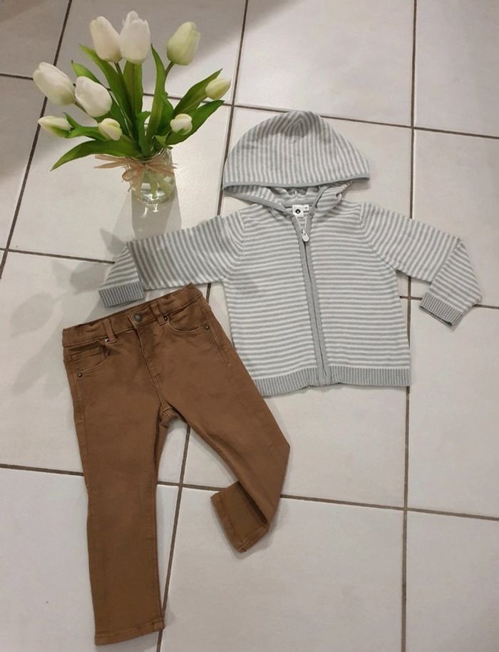 Ensemble garçon 🧸taille 24 mois
