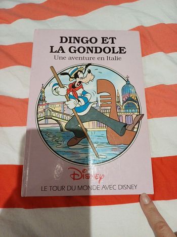 Livre Disney dingo et la gondole