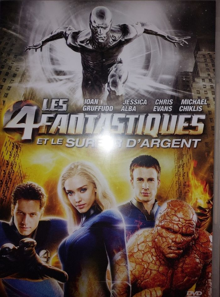Dvd Les 4 Fantastiques et le surfer d'argent Marvel