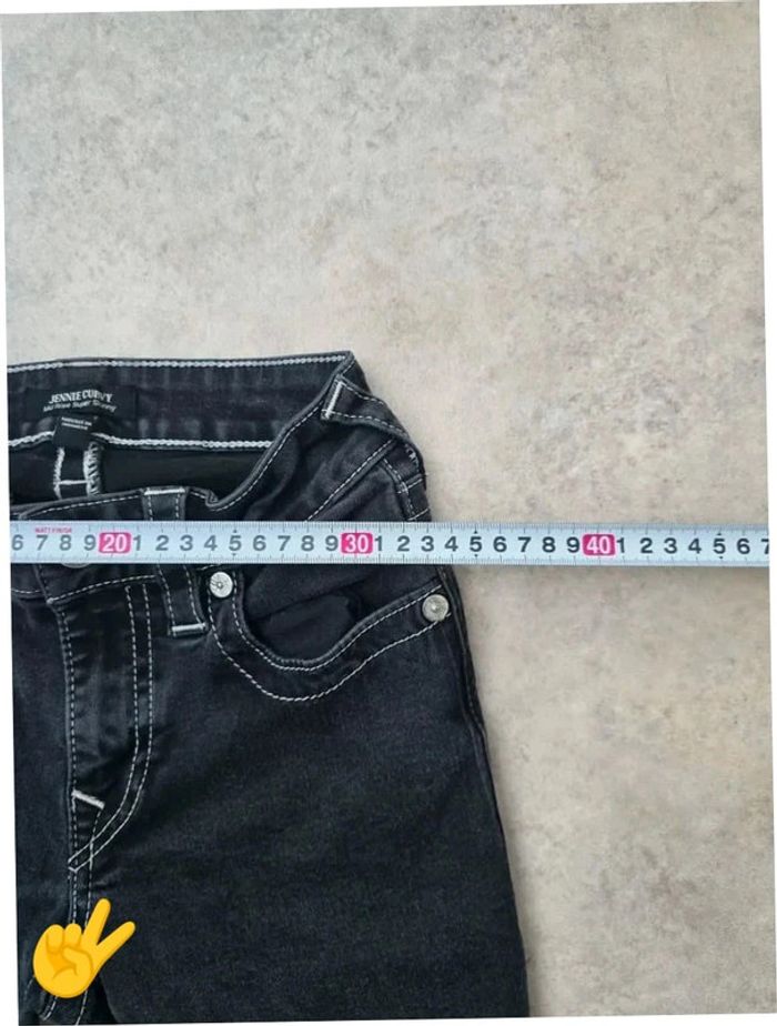 Jean True Religion W32|FR42 coupe skinny noir Femme-Women pan196b - photo numéro 4