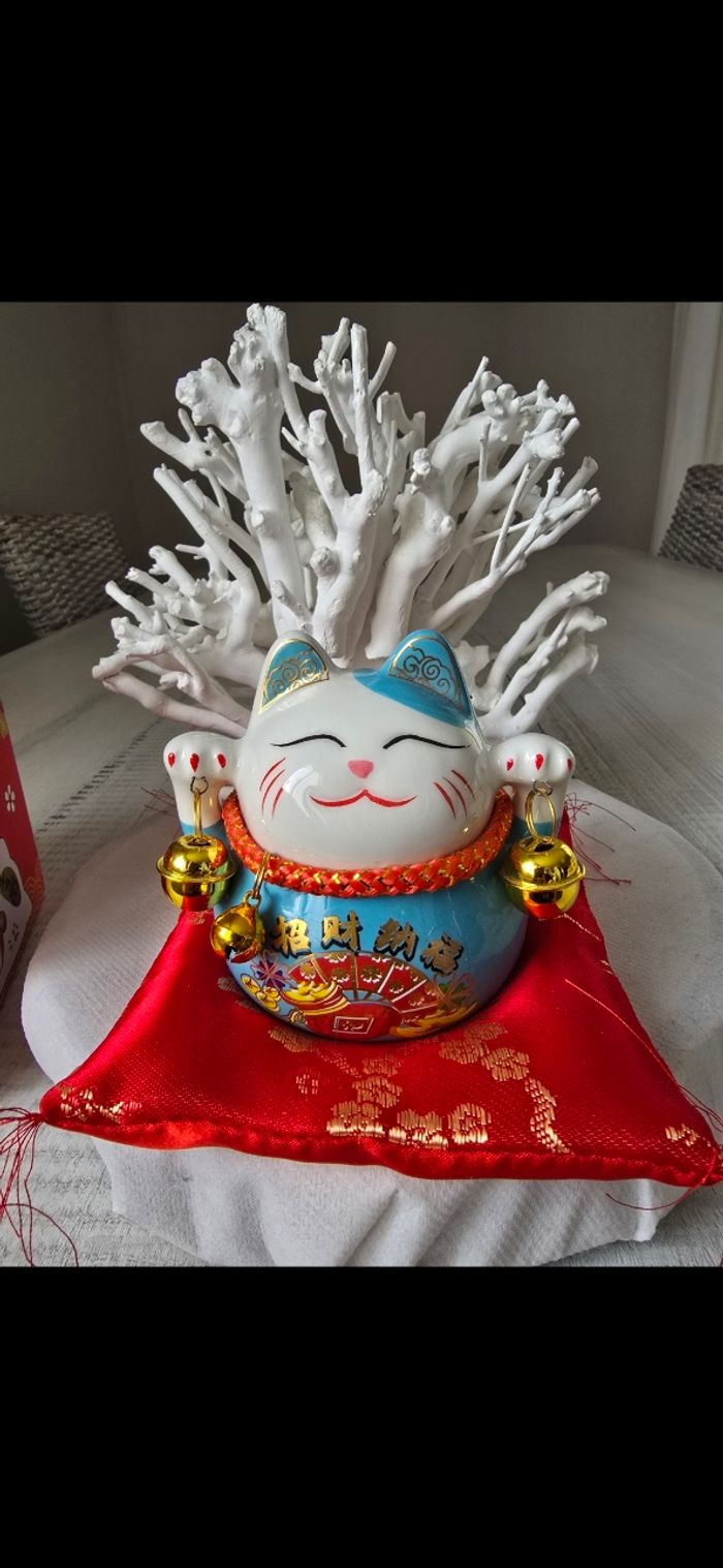 Tirelire chat chinois - photo numéro 3