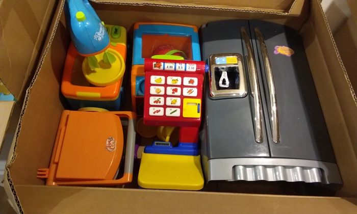 Cuisinière Smoby petit chef et gros lot de dinette - photo numéro 9