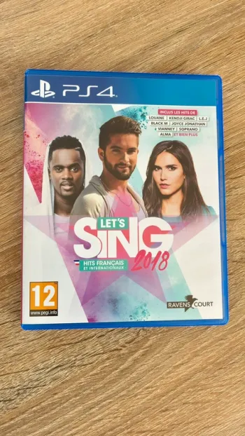 Jeu PS4 Let’s sing