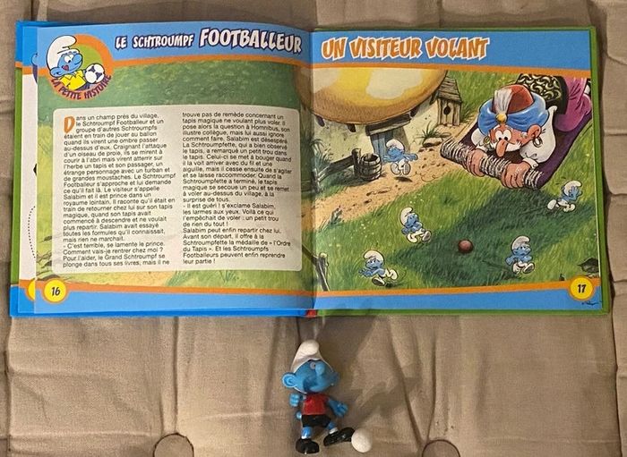 3 livres Schtroumpfs + 3 figurines - photo numéro 10