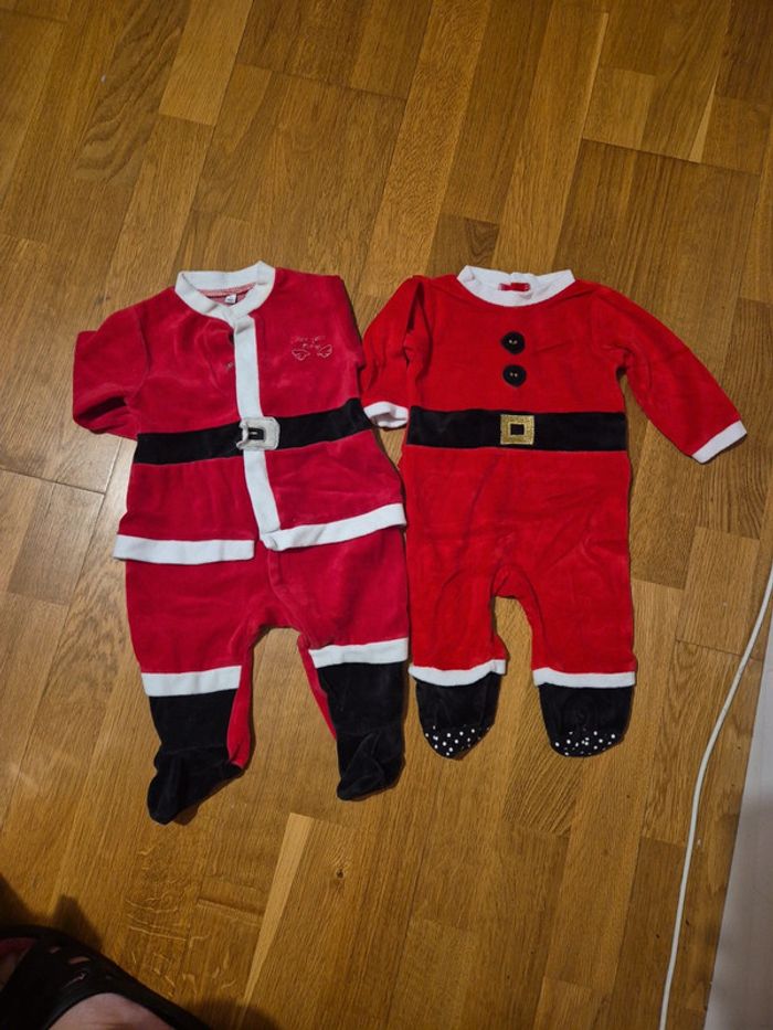 Pyjama père noël taille 6 mois - photo numéro 1