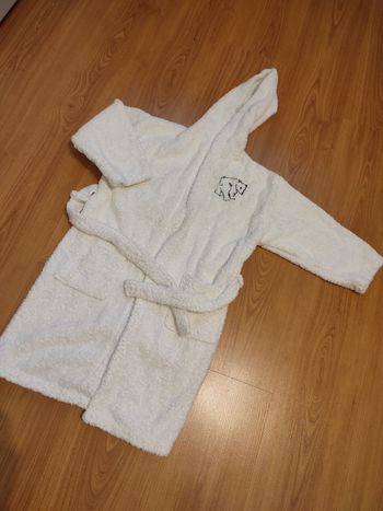 Peignoir ours taille 5/6 ans