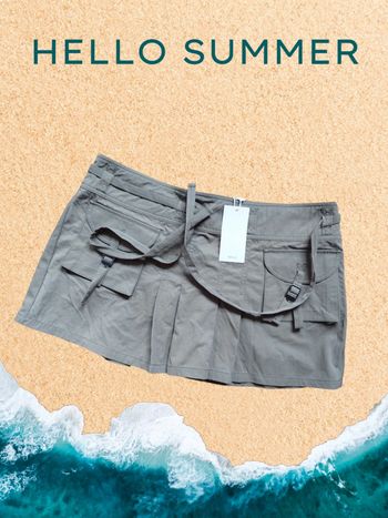 Jupe kaki femme 40
