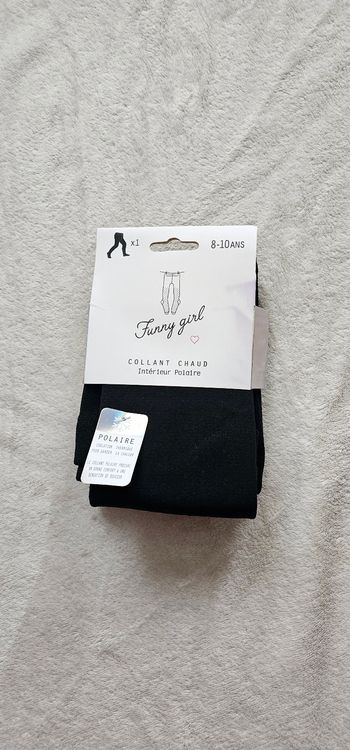 Collant chaud polaire fille 8-10 ans – Funny Girl