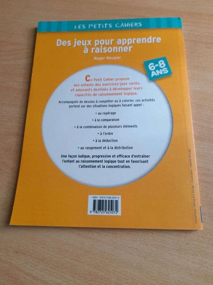 Des jeux pour apprendre à raisonner 6-8ans - photo numéro 2