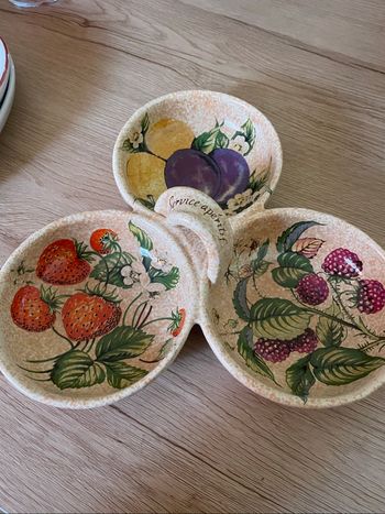 Plateau service aperitif au petit potier