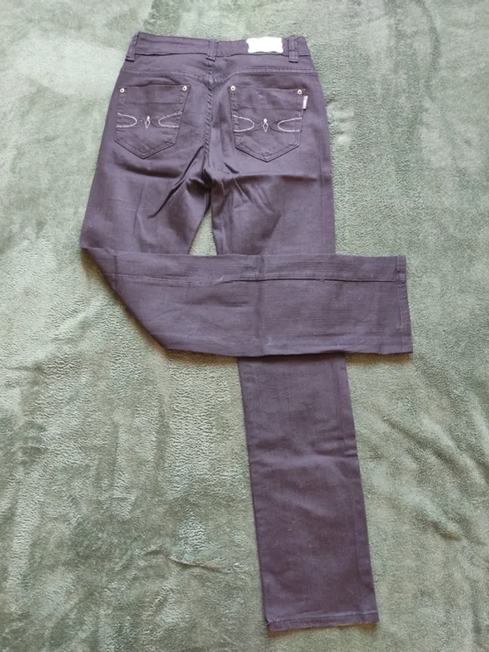 Pantalon noir femme droit 38 M Vavell très bon état - photo numéro 4