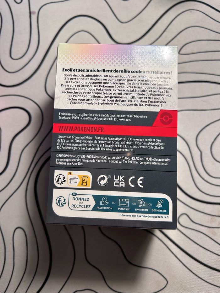 Bundle pokemon EV 8.5 - Evolutions Prismatiques - neuf/scellé - photo numéro 3