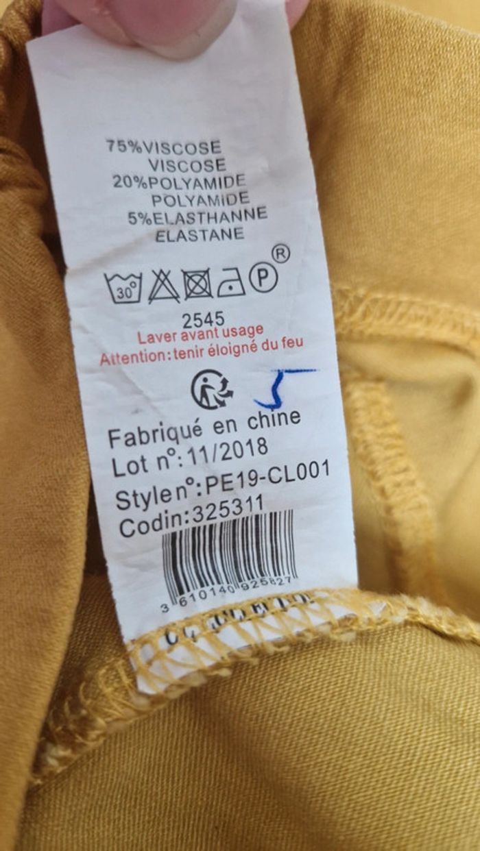 Pantalon taille élastique. - photo numéro 4