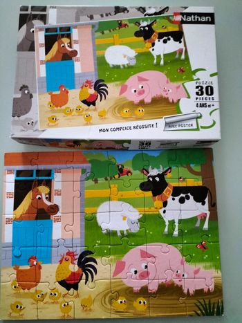 Puzzle sur la ferme