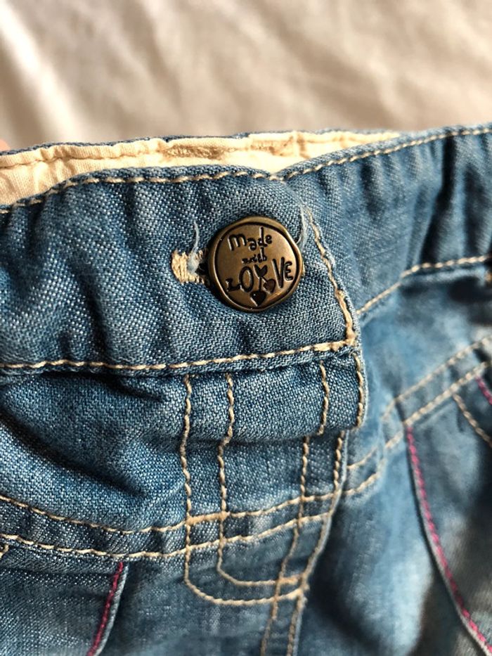 Petite jupe en jeans 18 mois Tape a l’œil - photo numéro 2